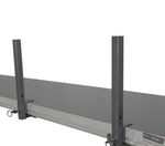 ProX XSQ-GR8FTPRO MK4 8 Ft Professional Single Guard Rail for StageQ Portable Stage Platform