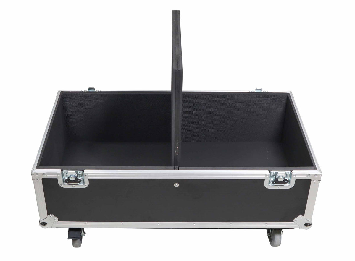 ProX XS-SP2X331816W 2-Speaker ATA Flight Case for QSC KW152 and RCF TTL 4-A Speakers