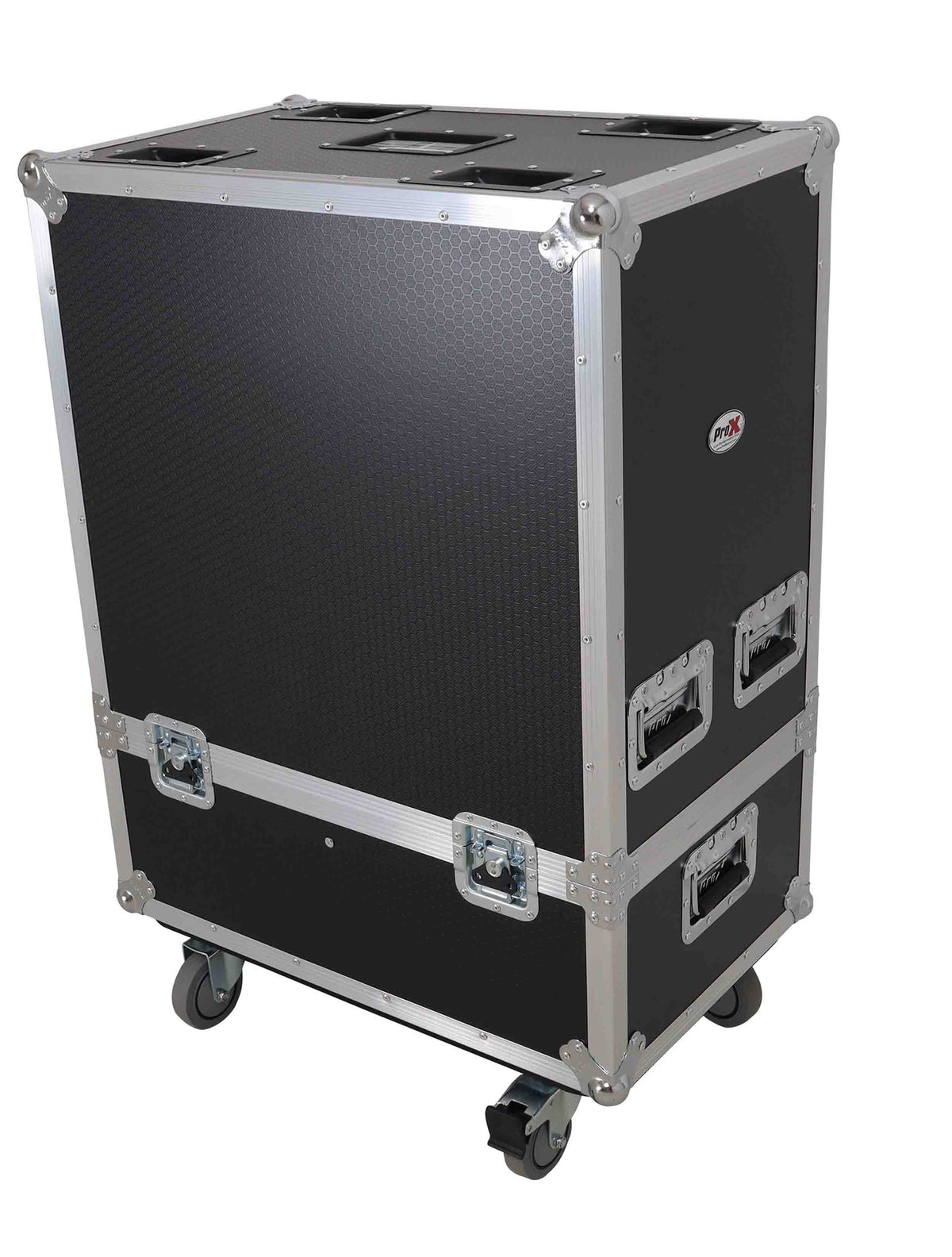 ProX XS-SP2X341514W Universal ATA Dual-Speaker Flight Case for 2x RCF TTL4 Speakers