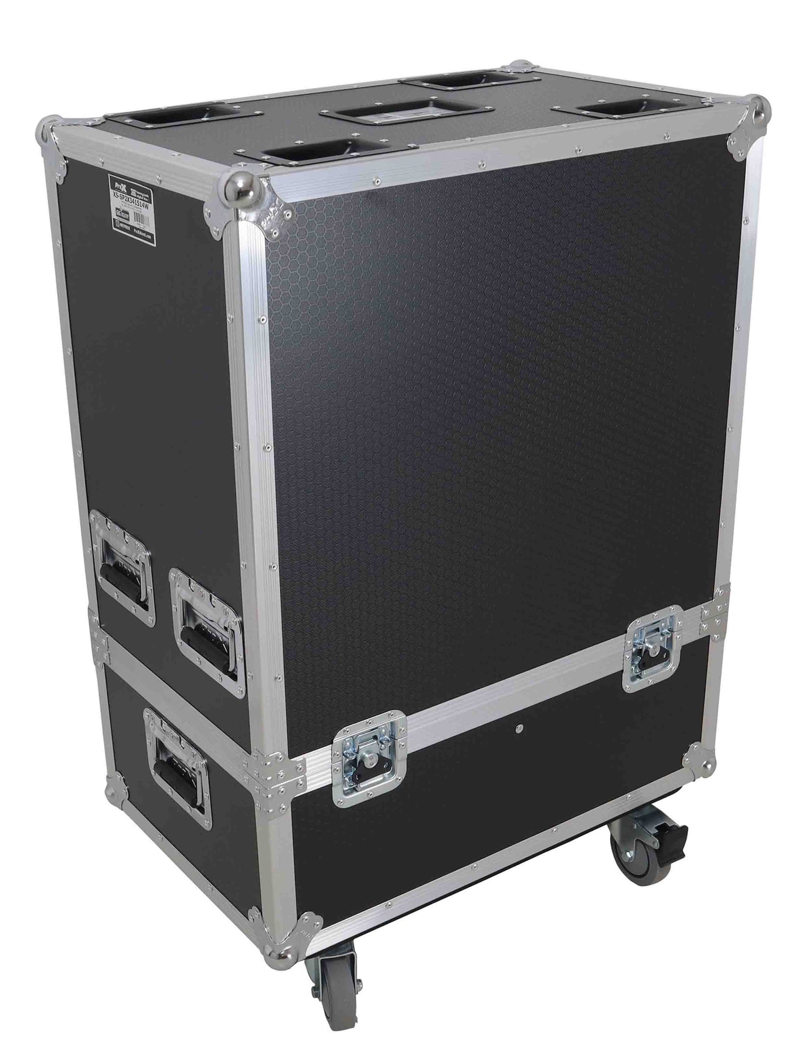 ProX XS-SP2X341514W Universal ATA Dual-Speaker Flight Case for 2x RCF TTL4 Speakers