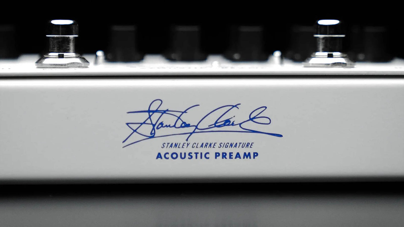 EBS Stanley Clarke Signature Acoustic Preamp Pedal with 2 Channels
