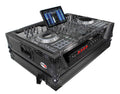 ProX XS-PRIME4MK2WLTBL LED ATA Flight Case with Wheels for Denon PRIME 4 G2 PRIME 4 MK2 DJ Controller, Sliding with Black Hardware