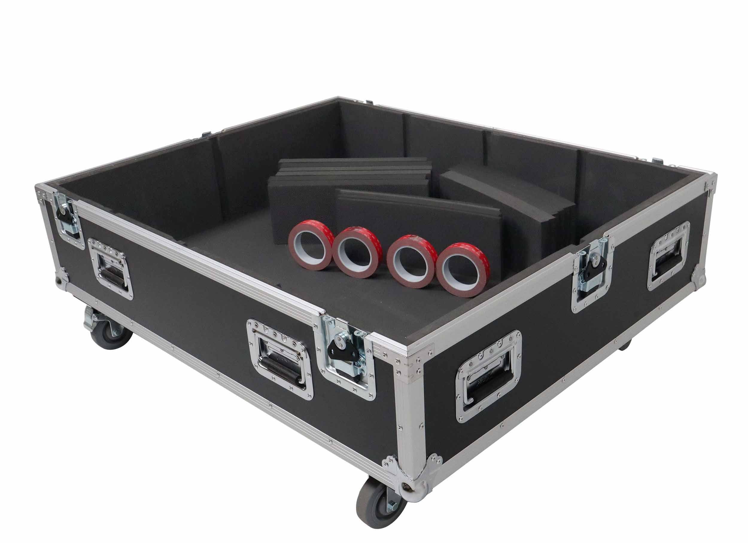 ProX XS-SP4X262015W Universal Dual Speaker Flight Case Fits (4)