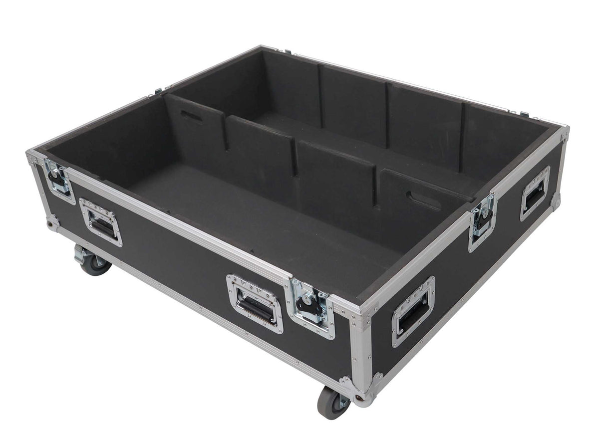 ProX XS-SP4X262015W Universal Dual Speaker Flight Case Fits (4)