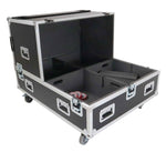 ProX XS-SP4X262015W Universal Dual Speaker Flight Case Fits (4)