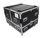 ProX XS-SP4X262015W Universal Dual Speaker Flight Case Fits (4)