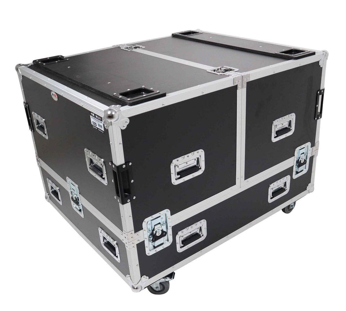 ProX XS-SP4X262015W Universal Dual Speaker Flight Case Fits (4)