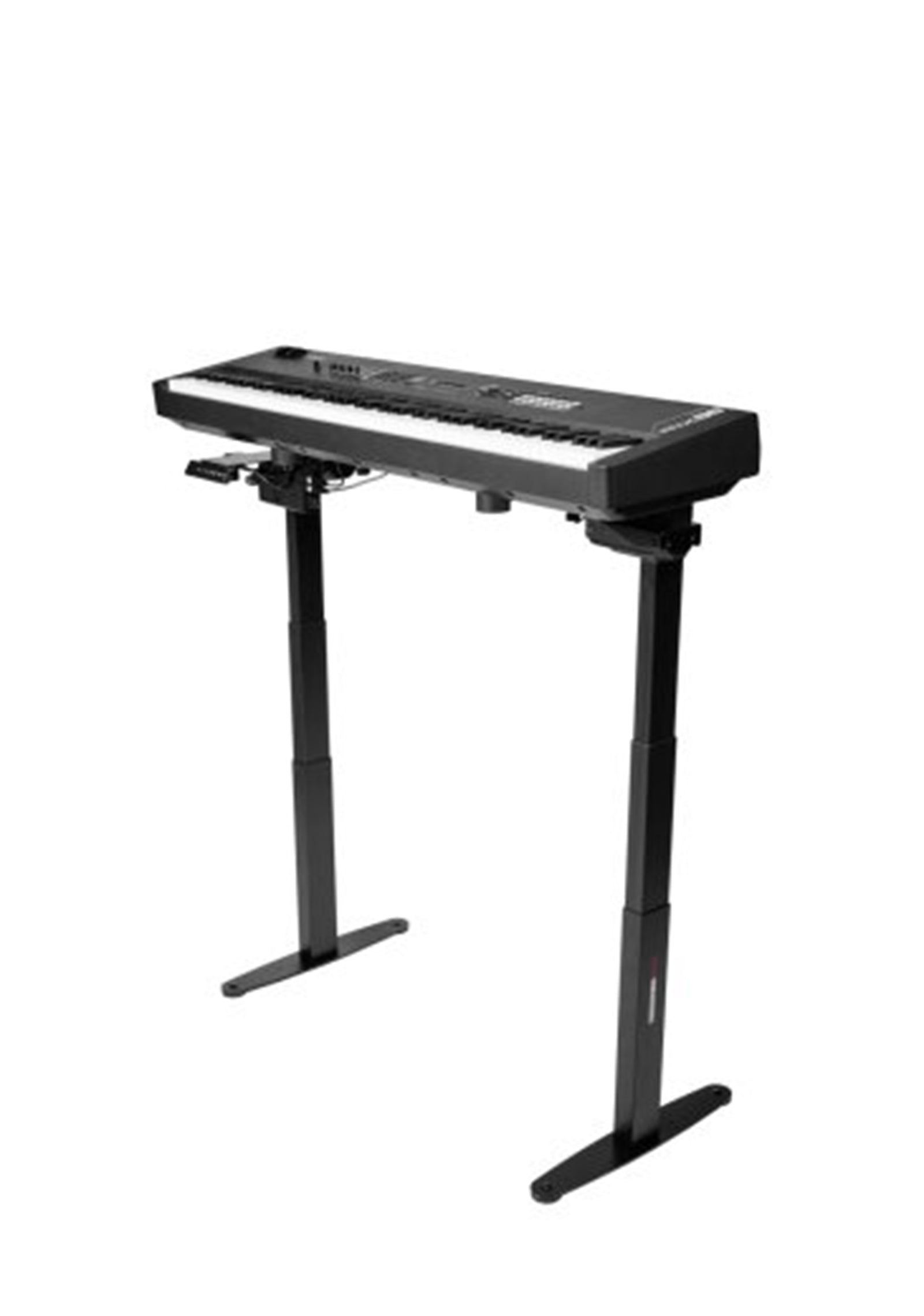 Gator Frameworks GFW-KEY-6000E Motorized Height-Adjustable Table Style Keyboard Stand - Black