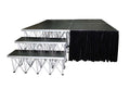 ProX XSQ-SKIRT32 Portable Stage 32-Inch x 8ft - Black