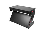 Gator Cases G-ONYX-DJT-Z DJ Table with Built-In Flight Case and Inline Wheels