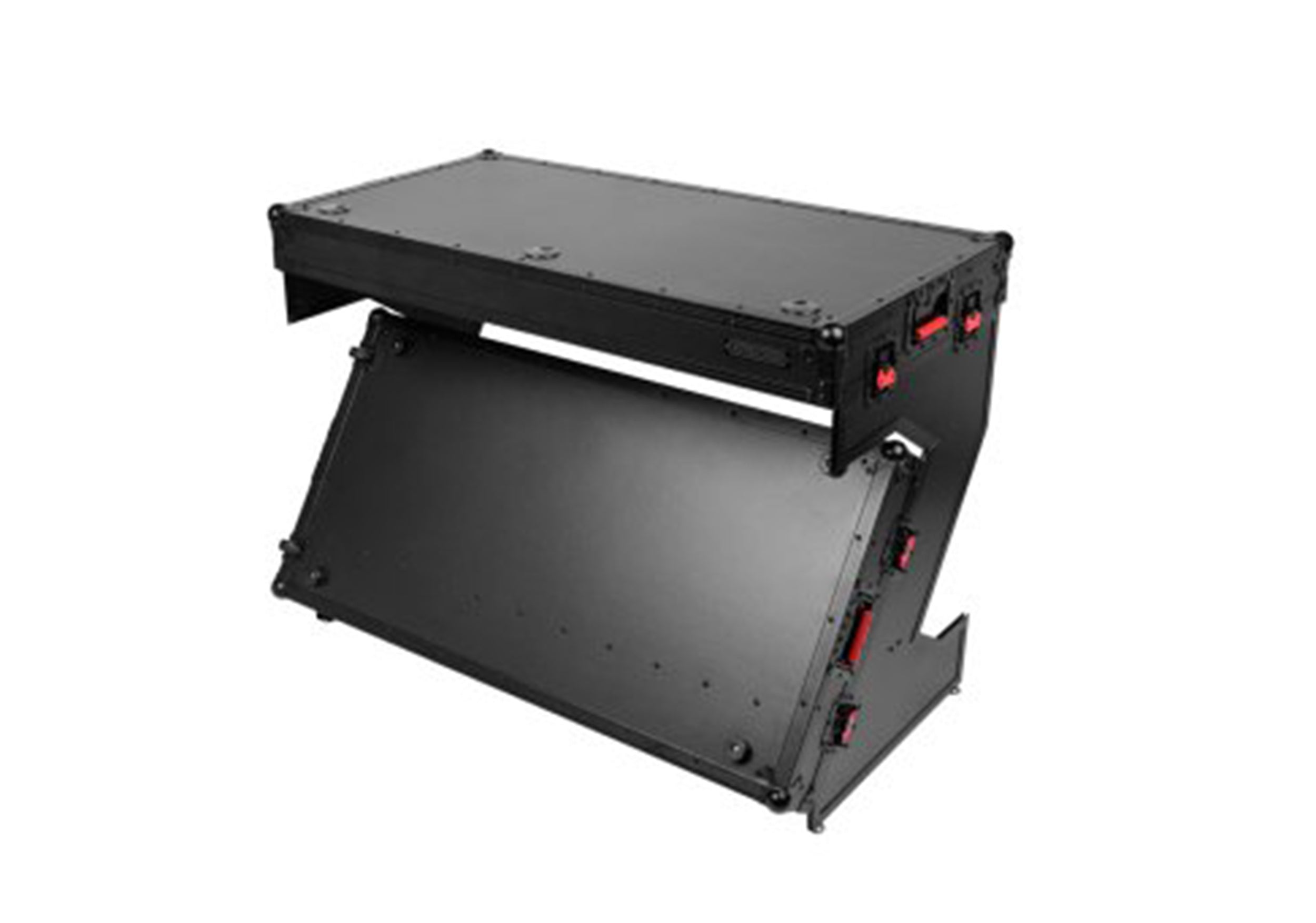 Gator Cases G-ONYX-DJT-Z DJ Table with Built-In Flight Case and Inline Wheels