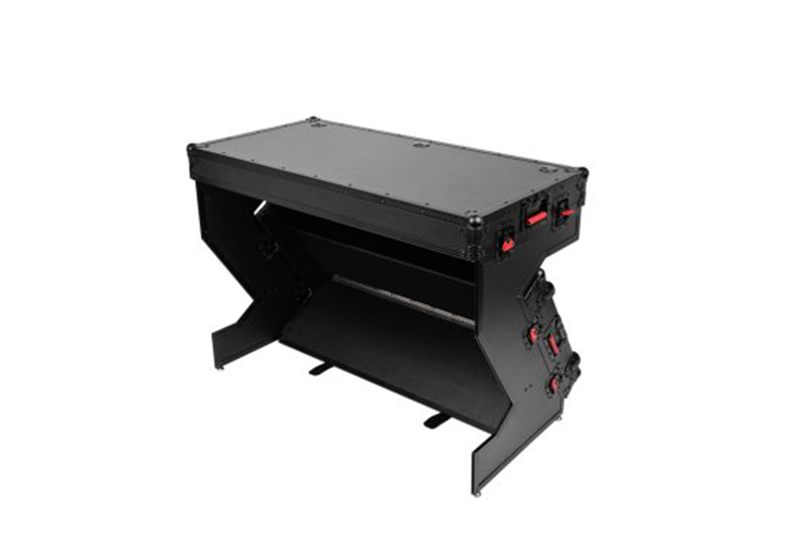 Gator Cases G-ONYX-DJT-Z DJ Table with Built-In Flight Case and Inline Wheels