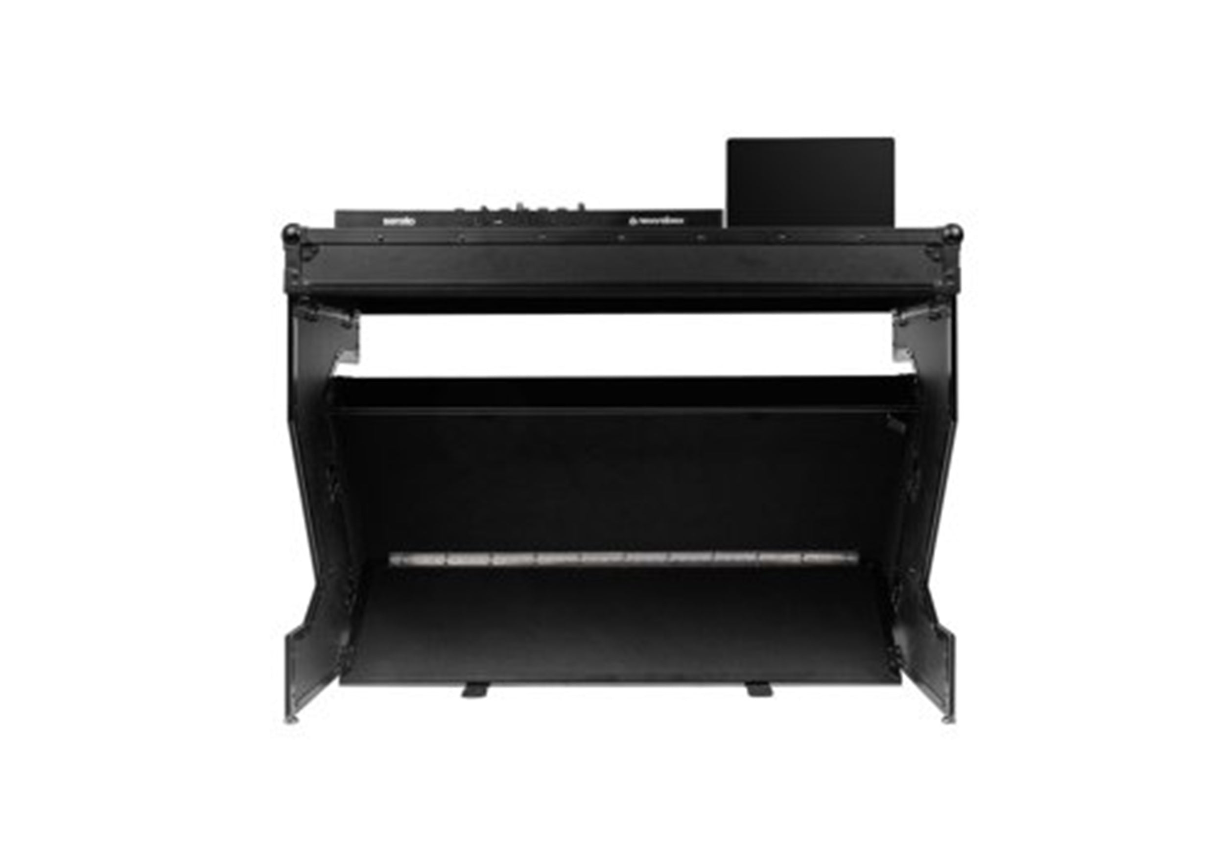 Gator Cases G-ONYX-DJT-Z DJ Table with Built-In Flight Case and Inline Wheels