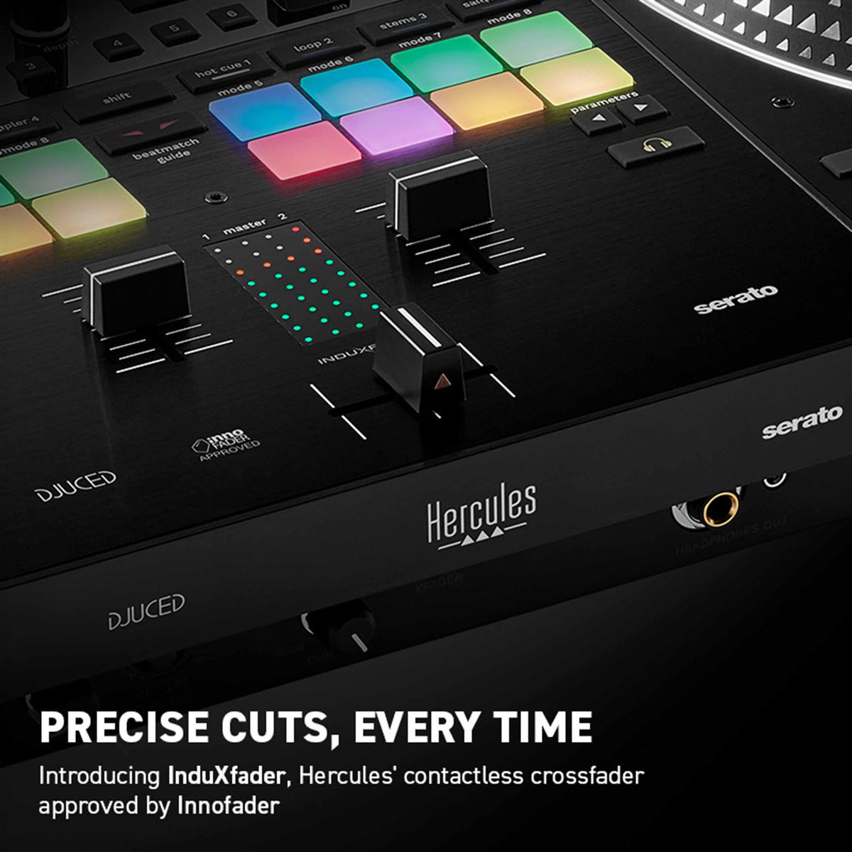 Hercules DJControl T10 10" Motorized DJ Controller with 10-Inch Vinyl