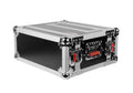 Gator GTOUR-2U-2UDR, ATA-Style 2U Rack Flight Case with 2U Storage Drawer