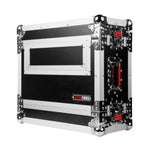 Gator GTOUR-2U-2UDR, ATA-Style 2U Rack Flight Case with 2U Storage Drawer