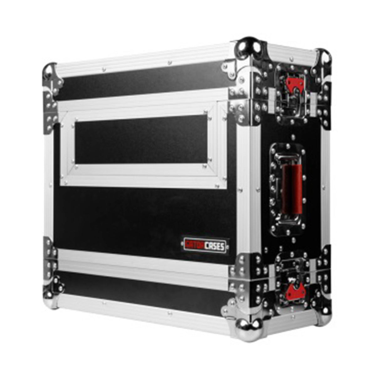 Gator GTOUR-2U-2UDR, ATA-Style 2U Rack Flight Case with 2U Storage Drawer