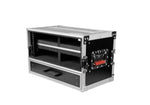 Gator Cases GTOUR-4U-2UDR, ATA-Style 4U Rack Flight Case with 2U Storage Drawer