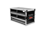 Gator Cases GTOUR-4U-2UDR, ATA-Style 4U Rack Flight Case with 2U Storage Drawer