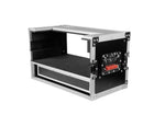 Gator Cases GTOUR-4U-2UDR, ATA-Style 4U Rack Flight Case with 2U Storage Drawer