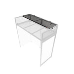 Gator Frameworks GFW-DJFACADE-SHELF, DJ Facade Telescoping Laptop Add-on Shelf