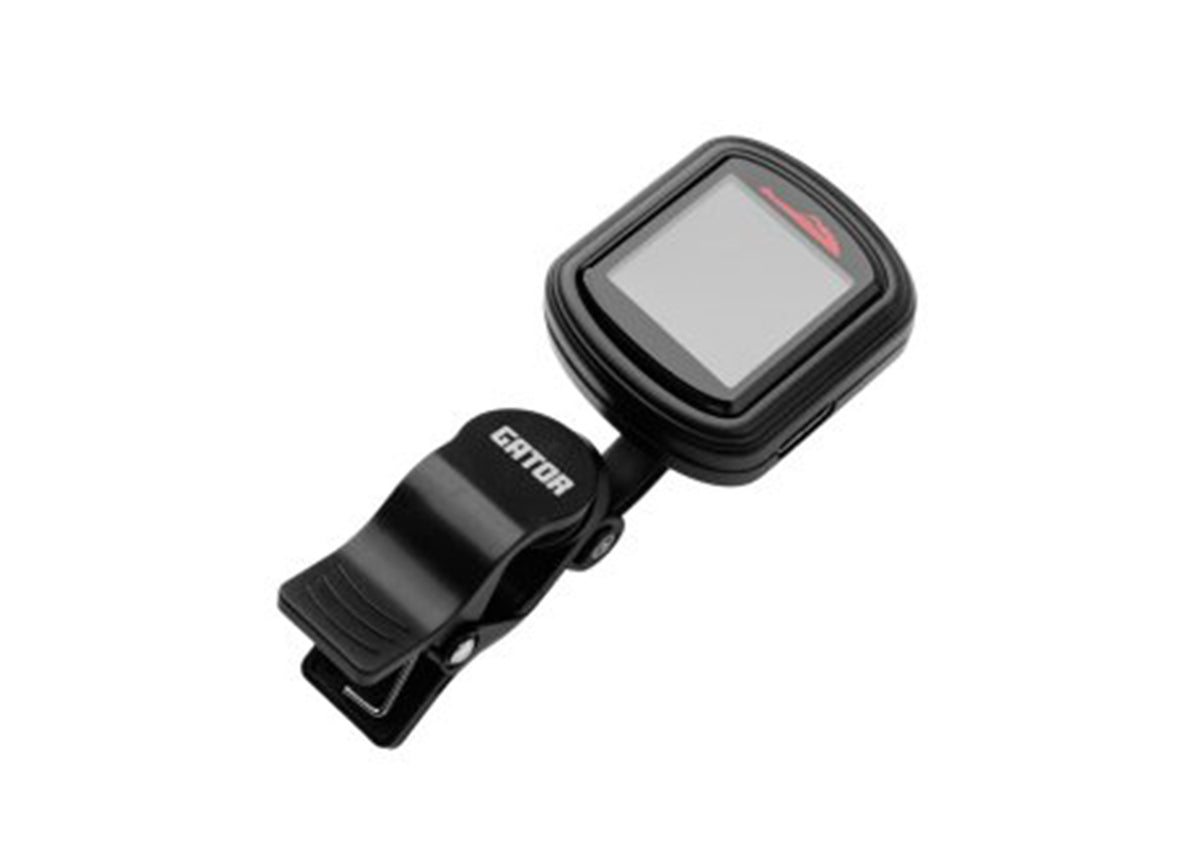 Gator Frameworks G-SCALE-CLIP, Rechargeable Clip-On Chromatic Tuner for Guitar