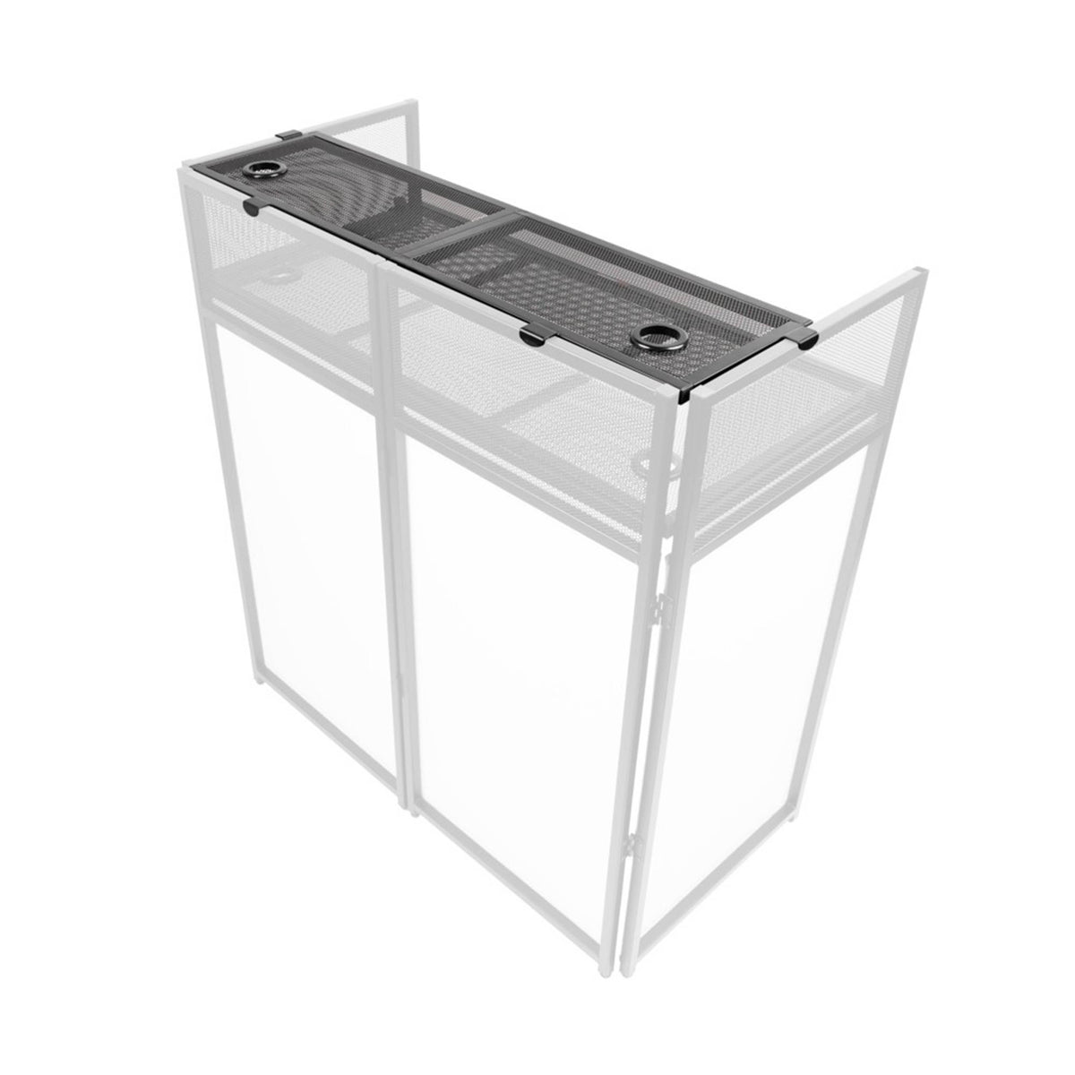 Gator Frameworks GFW-DJFACADE-SHELF, DJ Facade Telescoping Laptop Add-on Shelf