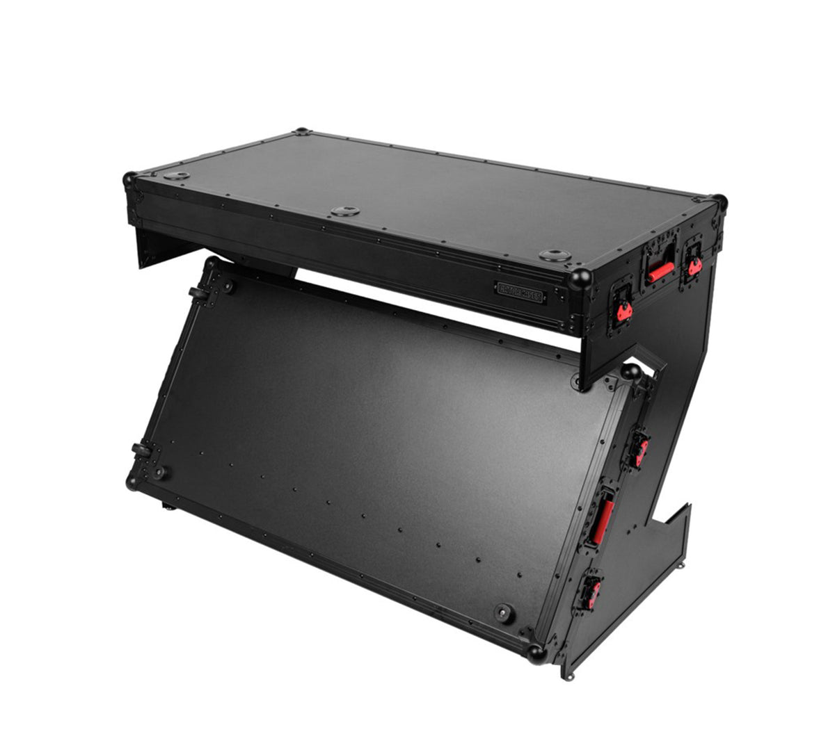 Gator Cases G-ONYX-DJT-Z DJ Table with Built-In Flight Case and Inline Wheels