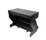 Gator Cases G-ONYX-DJT-Z DJ Table with Built-In Flight Case and Inline Wheels