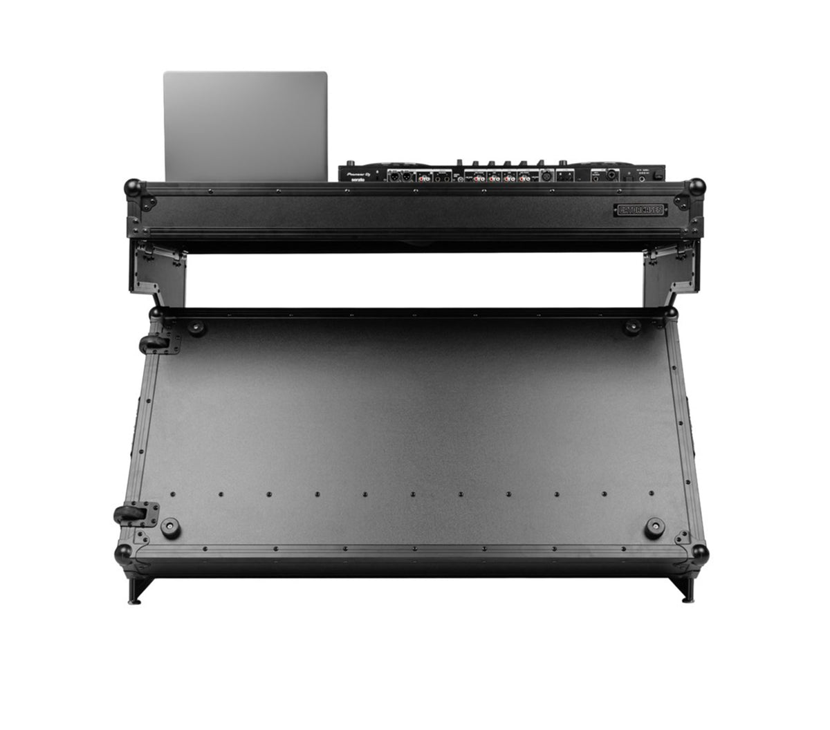 Gator Cases G-ONYX-DJT-Z DJ Table with Built-In Flight Case and Inline Wheels