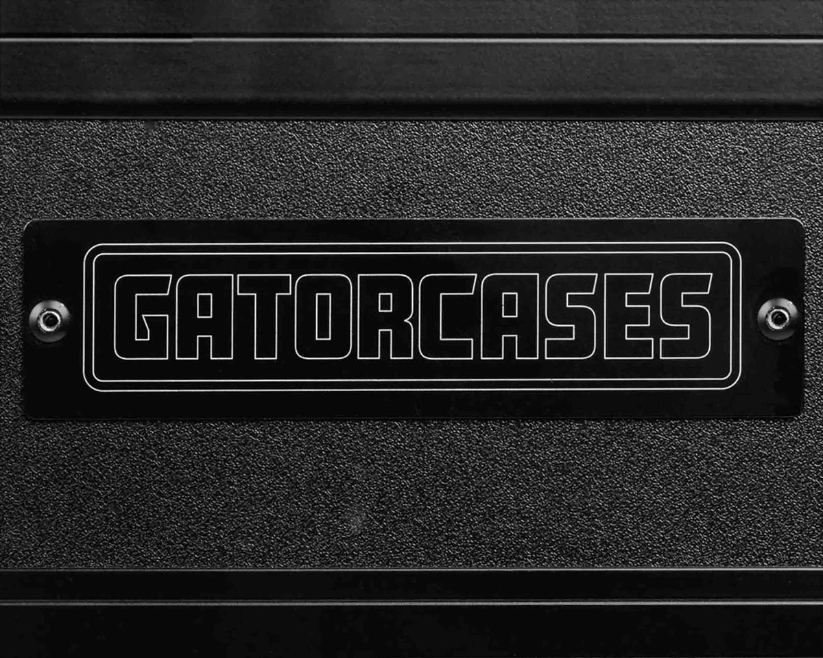 Gator Cases G-ONYX-DJT-Z DJ Table with Built-In Flight Case and Inline Wheels