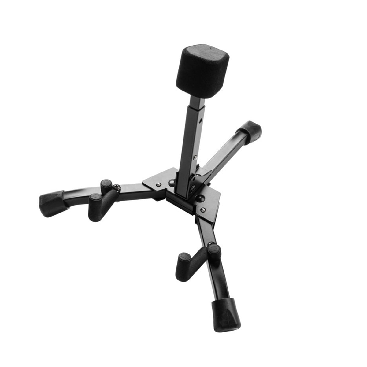 Gator Frameworks GFW-GTR-TRAVELSTAND, Foldable Stand for Electric and Bass Guitars