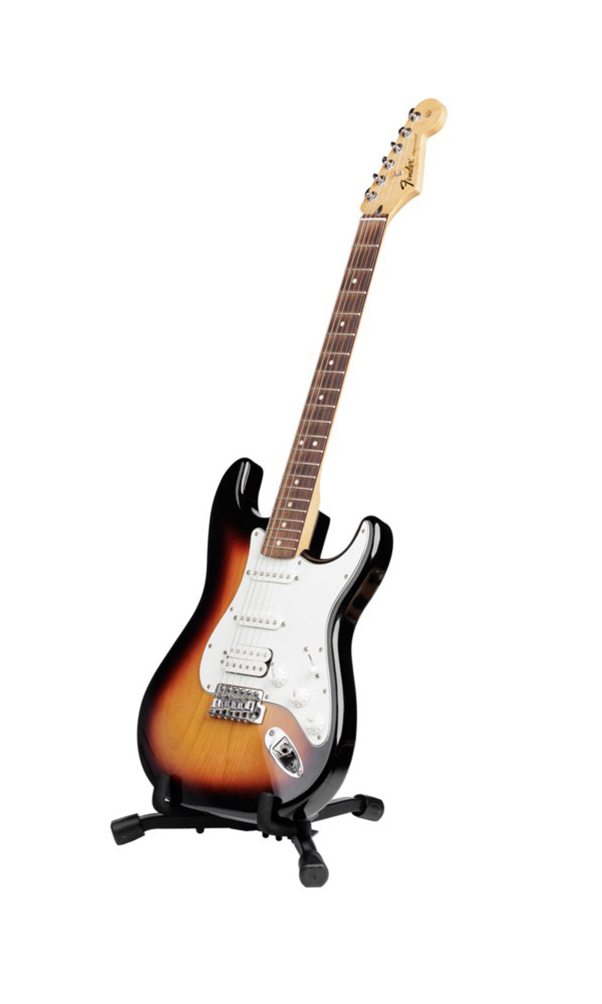 Gator Frameworks GFW-GTR-TRAVELSTAND, Foldable Stand for Electric and Bass Guitars