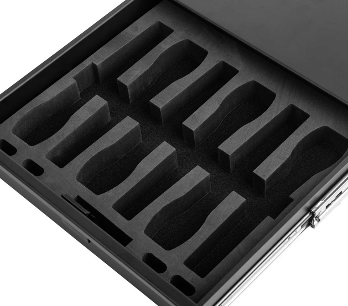 Gator Rackworks GRW-DRWHANDHELD6, 2U Rack Drawer for Six Wireless Microphones