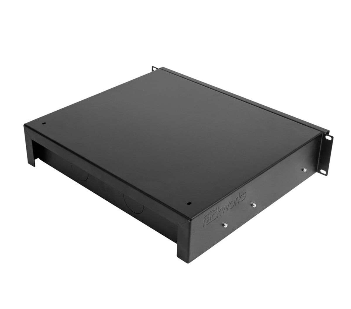 Gator Rackworks GRW-DRWHANDHELD6, 2U Rack Drawer for Six Wireless Microphones