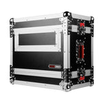 Gator Cases GTOUR-4U-2UDR, ATA-Style 4U Rack Flight Case with 2U Storage Drawer