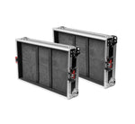 Gator Cases GTOUR-4U-2UDR, ATA-Style 4U Rack Flight Case with 2U Storage Drawer