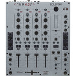 Ecler NUO-4.0F-SL Professional 4-Channel Analogue DJ Mixer – Silver Finish