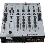 Ecler NUO-4.0F-SL Professional 4-Channel Analogue DJ Mixer – Silver Finish