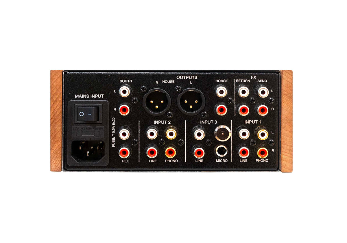 Console de mixage rotative analogique Ecler WARM2