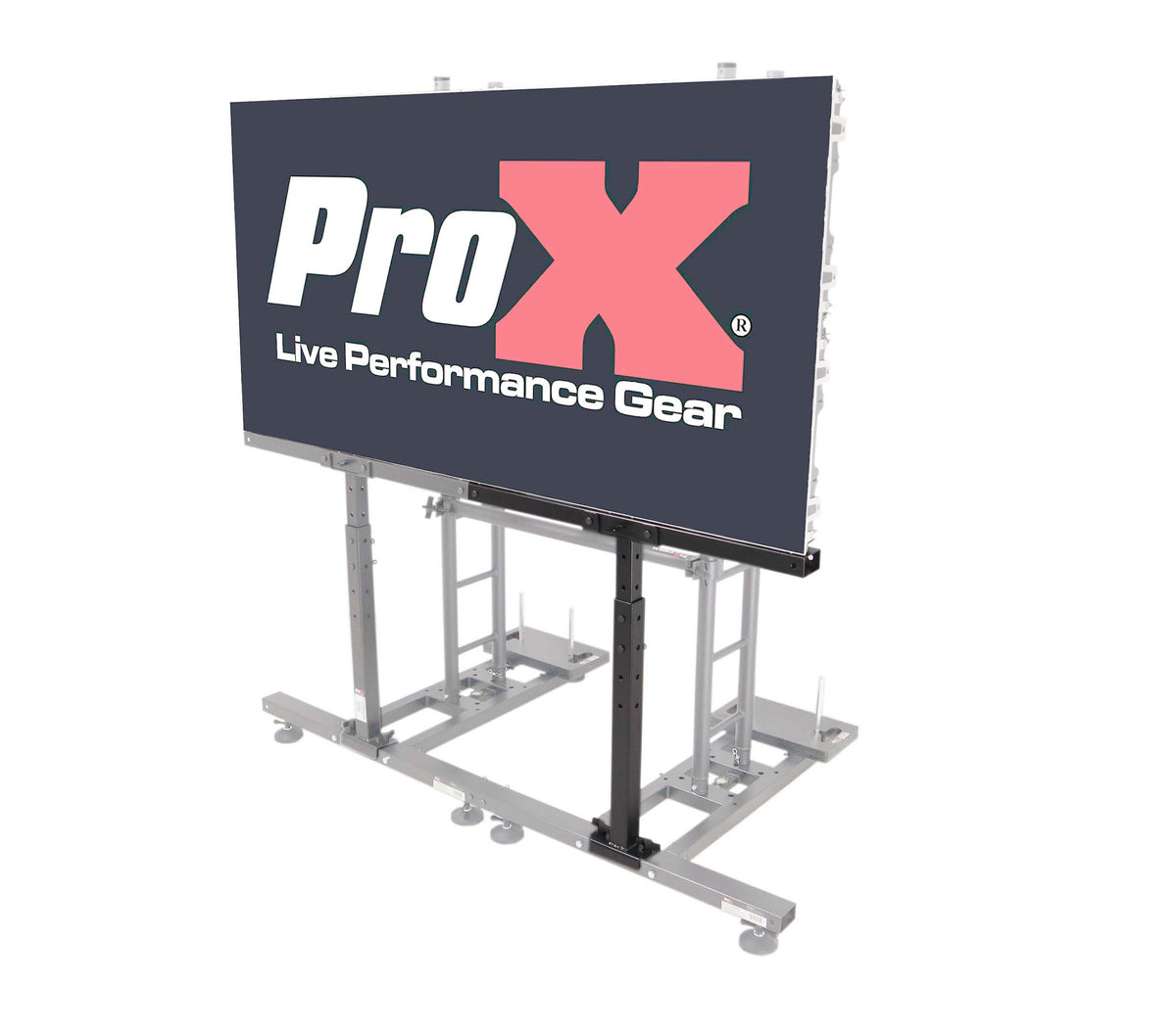 ProX XT-GSWSB2440 LED Panel Ground Support Stand - 35"-54" Adjustable Steel System