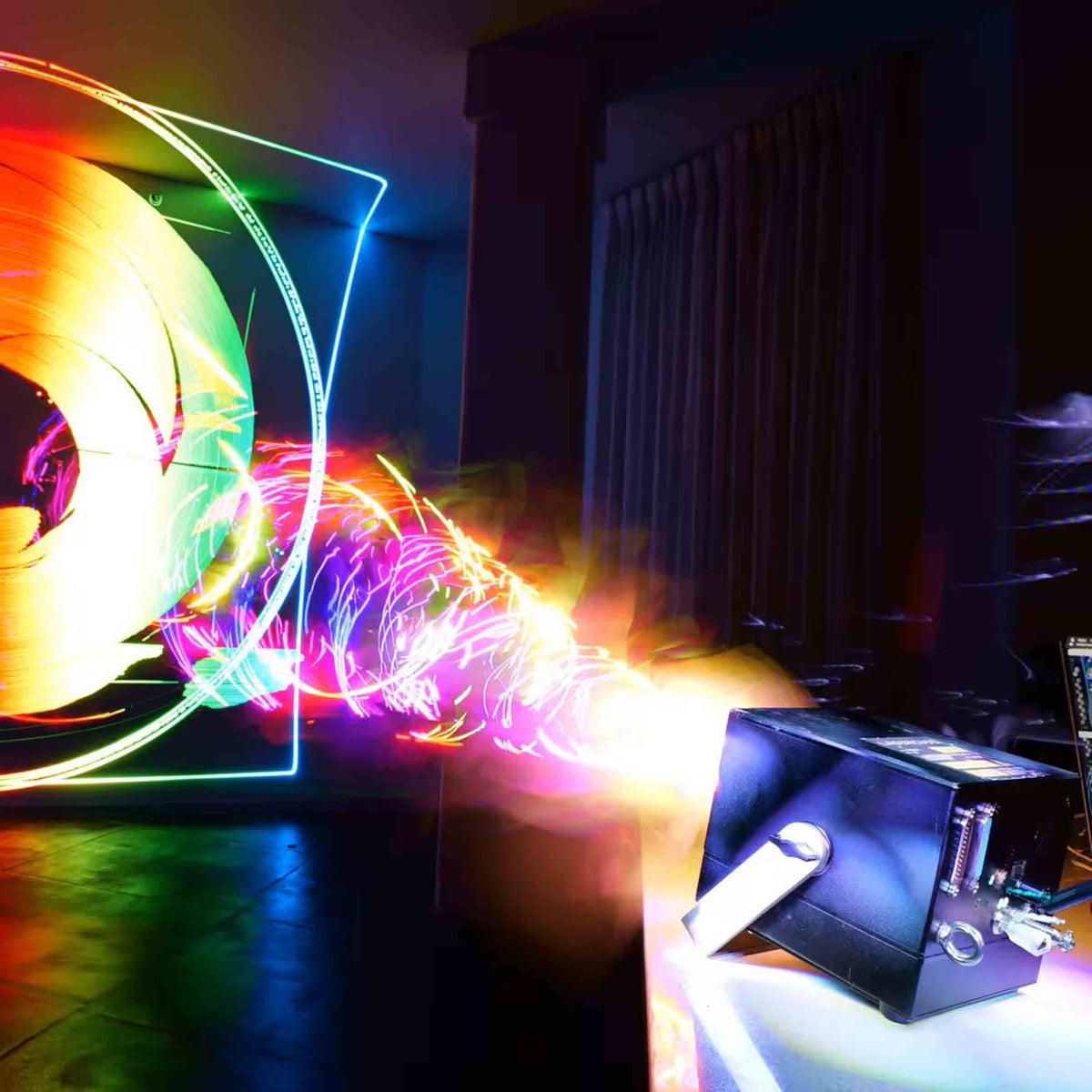 LaserCube Ultra MK2 10W STADIUM Professional RGB Laser Projector and Show System by X-Laser