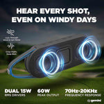 Gemini Sound BEATGRIP PRO Magnetic Bluetooth Speaker with RGB Lights, Bluetooth 5.4, IPX6 Weather-Resistant