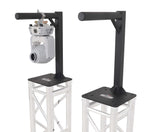 ProX XT-HEADMOUNT2416X2 BLK Set of 2 Inverted Lighting Mount Top Plates with 24 H and 16 L, 2 OD - Black