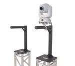 ProX XT-HEADMOUNT2416X2 BLK Set of 2 Inverted Lighting Mount Top Plates with 24 H and 16 L, 2 OD - Black