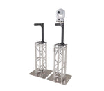 ProX XT-HEADMOUNT2416X2 BLK Set of 2 Inverted Lighting Mount Top Plates with 24 H and 16 L, 2 OD - Black