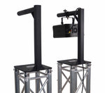 ProX XT-HEADMOUNT2416X2 BLK Set of 2 Inverted Lighting Mount Top Plates with 24 H and 16 L, 2 OD - Black