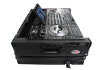 ProX XS-PRIME4MK2WBL ATA Flight Case with Wheels for Denon DJ PRIME 4 G2 PRIME 4 MK2 Controller 1U Rack Space, Black Finish