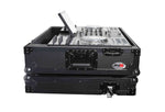 ProX XS-PRIME4MK2WBL ATA Flight Case with Wheels for Denon DJ PRIME 4 G2 PRIME 4 MK2 Controller 1U Rack Space, Black Finish