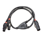 Blizzard Lighting PCT-Y-Splitter, Weather-Resistant Power Splitter Cable - Available in 3 Lengths
